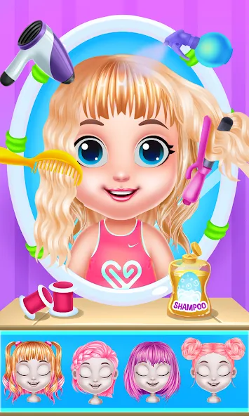 Взлом Baby Girl Caring Pinky Style (Беби Грл Керинг Пинки Стайл)  [МОД Бесконечные деньги] — полная версия apk на Андроид screen 2