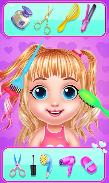 Взлом Baby Girl Caring Pinky Style (Беби Грл Керинг Пинки Стайл)  [МОД Бесконечные деньги] — полная версия apk на Андроид screen 3