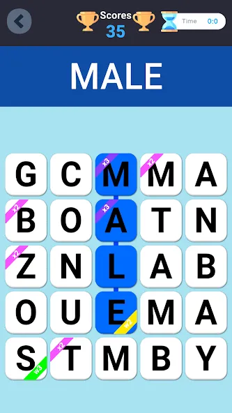 Взломанная Wordell — Word Guess Fillword  [МОД Mega Pack] — стабильная версия apk на Андроид screen 3