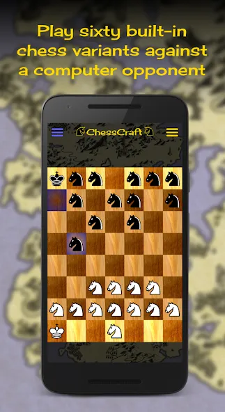 Взломанная ChessCraft (ЧессКрафт)  [МОД Много монет] — последняя версия apk на Андроид screen 1