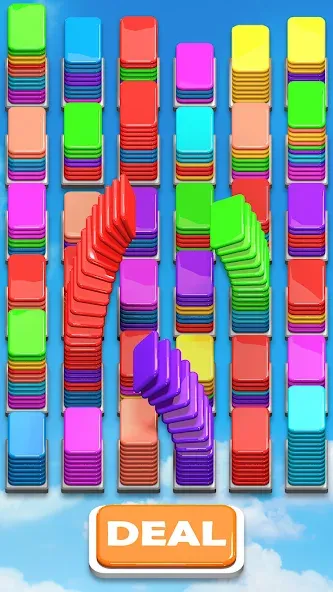 Взлом Card Shuffle Sort (Кард Шафл Сорт)  [МОД Бесконечные монеты] — полная версия apk на Андроид screen 1