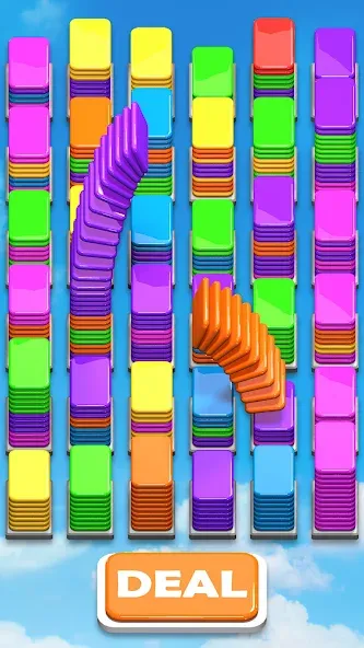Взлом Card Shuffle Sort (Кард Шафл Сорт)  [МОД Бесконечные монеты] — полная версия apk на Андроид screen 2