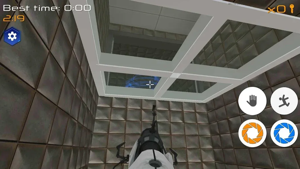 Скачать взломанную Portal Maze 2 game 3D aperture  [МОД Mega Pack] — последняя версия apk на Андроид screen 2