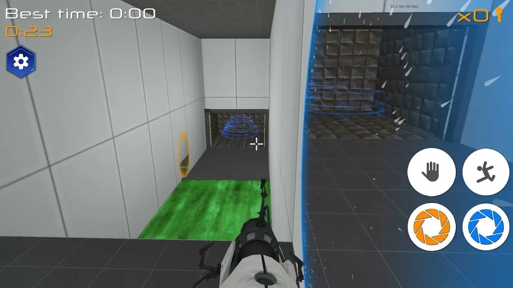 Скачать взломанную Portal Maze 2 game 3D aperture  [МОД Mega Pack] — последняя версия apk на Андроид screen 3