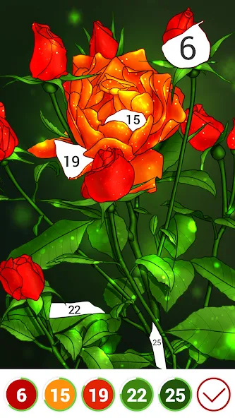 Взломанная Hola Color—Coloring by Number (ола калор)  [МОД Все открыто] — полная версия apk на Андроид screen 4
