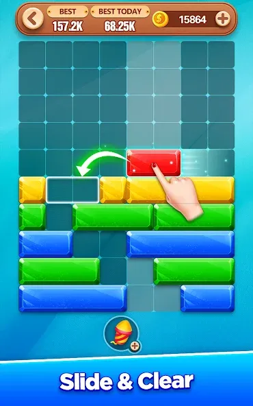 Скачать взломанную Block Crush — Puzzle Game  [МОД Unlocked] — полная версия apk на Андроид screen 4
