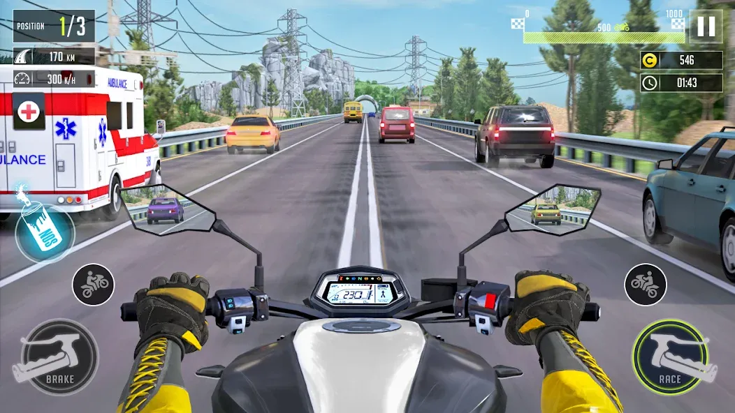 Взлом 3d Bike Racing Bike Race Games  [МОД Mega Pack] — стабильная версия apk на Андроид screen 1
