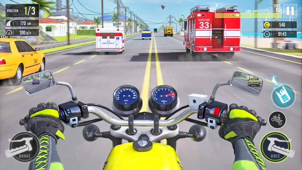 Взлом 3d Bike Racing Bike Race Games  [МОД Mega Pack] — стабильная версия apk на Андроид screen 2