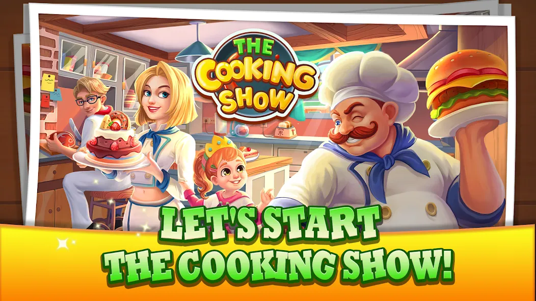 Взломанная The Cooking Show (Зе Кукинг Шоу)  [МОД Все открыто] — стабильная версия apk на Андроид screen 1