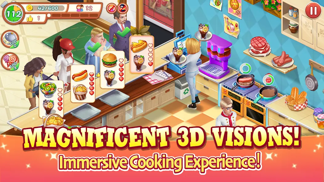 Взломанная The Cooking Show (Зе Кукинг Шоу)  [МОД Все открыто] — стабильная версия apk на Андроид screen 2