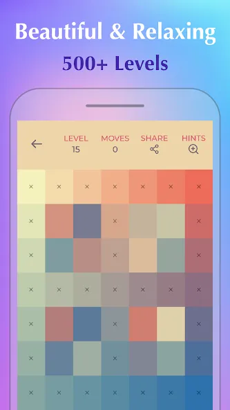 Скачать взлом Color Puzzle:Offline Hue Games  [МОД Меню] — стабильная версия apk на Андроид screen 1