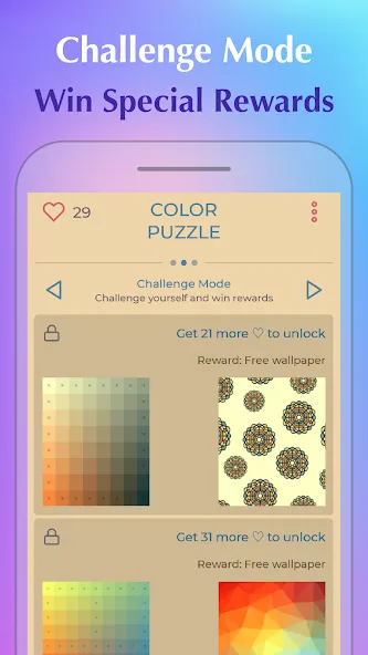 Скачать взлом Color Puzzle:Offline Hue Games  [МОД Меню] — стабильная версия apk на Андроид screen 5