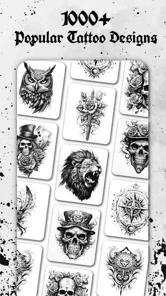Скачать взломанную Tattoo Coloring games  [МОД Mega Pack] — стабильная версия apk на Андроид screen 2