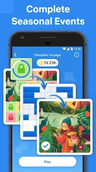 Взломанная Blockudoku®: Block Puzzle Game (Блокудоку)  [МОД Menu] — стабильная версия apk на Андроид screen 3
