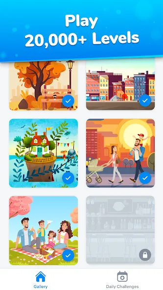 Скачать взломанную Differences — find & spot them  [МОД Меню] — последняя версия apk на Андроид screen 2
