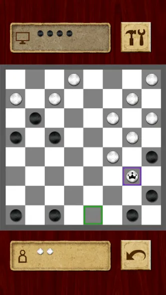 Взломанная Checkers Classic  [МОД Бесконечные монеты] — полная версия apk на Андроид screen 3