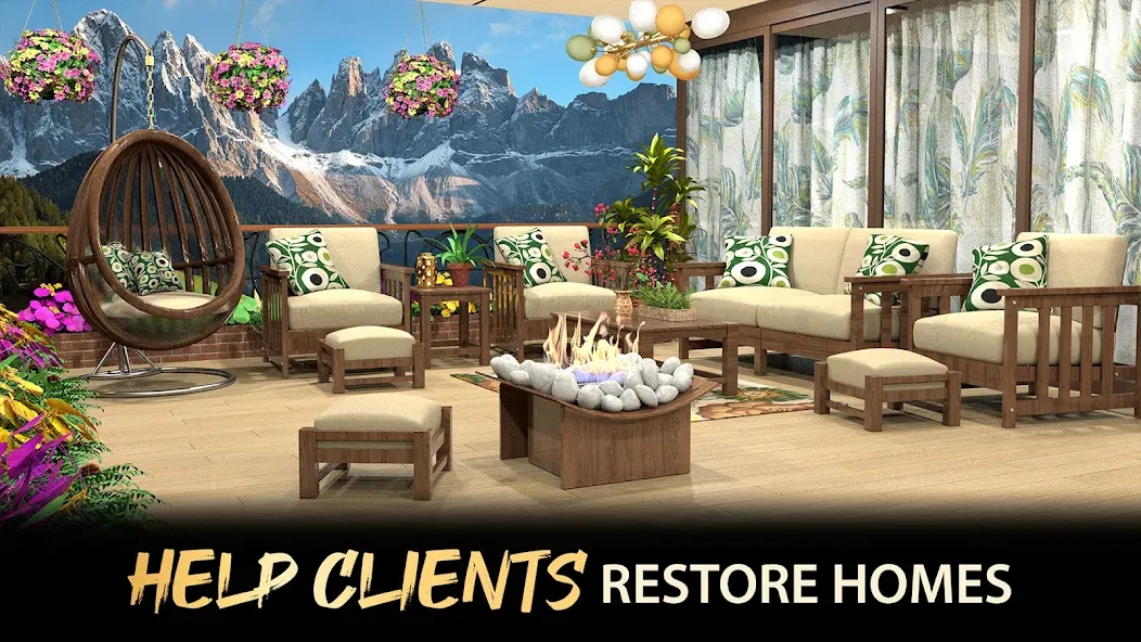 Скачать взлом My Home Design: My House Games (Май Хоум Дизайн)  [МОД Menu] — последняя версия apk на Андроид screen 4