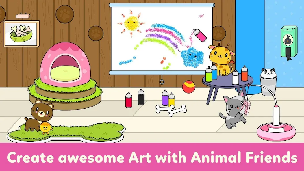 Взлом Tizi Town — My Pet Daycare  [МОД Все открыто] — стабильная версия apk на Андроид screen 4