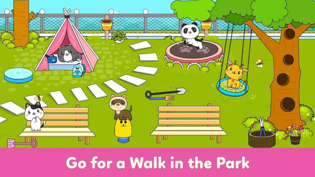 Взлом Tizi Town — My Pet Daycare  [МОД Все открыто] — стабильная версия apk на Андроид screen 5