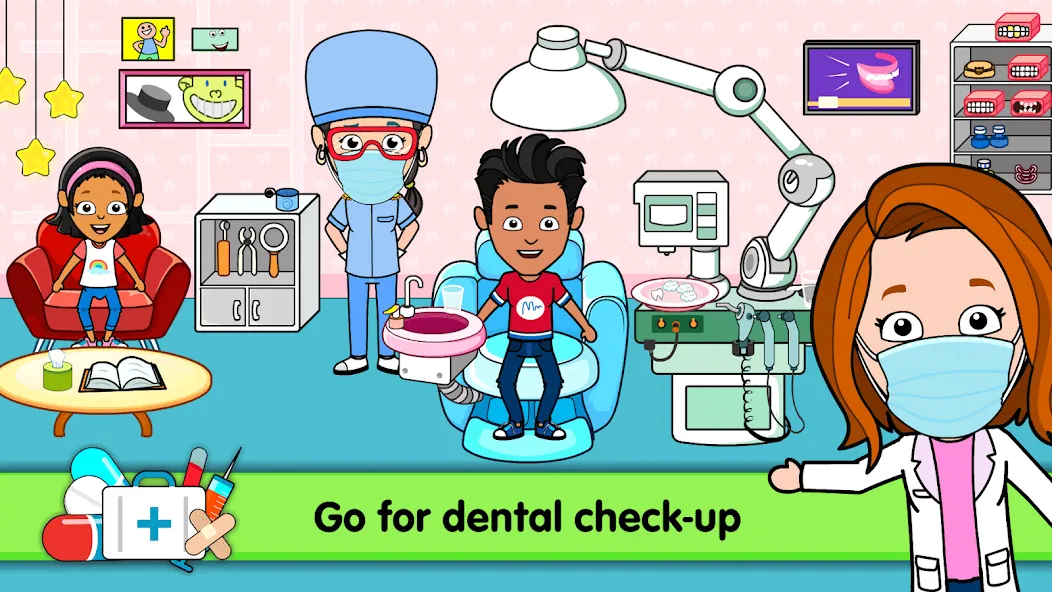 Скачать взломанную My Hospital Town Doctor Games  [МОД Unlocked] — стабильная версия apk на Андроид screen 3