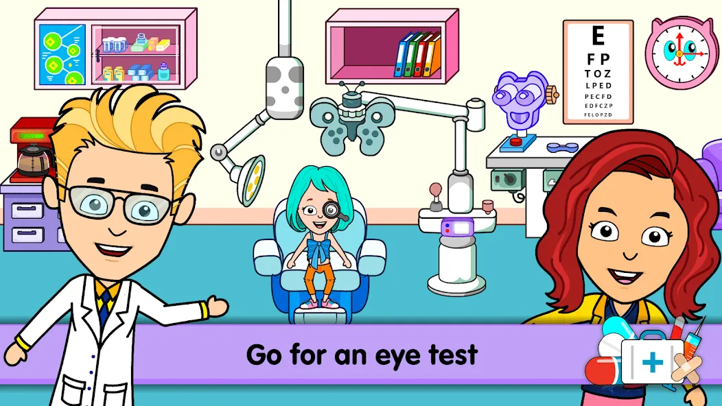 Скачать взломанную My Hospital Town Doctor Games  [МОД Unlocked] — стабильная версия apk на Андроид screen 4