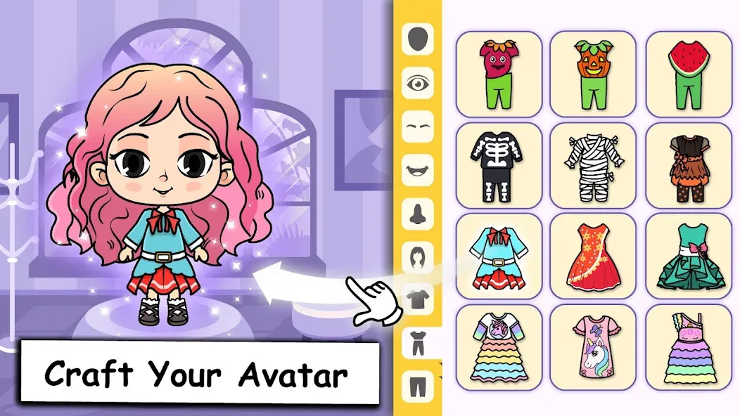 Скачать взломанную Tizi Town: My Princess Games  [МОД Бесконечные монеты] — стабильная версия apk на Андроид screen 3