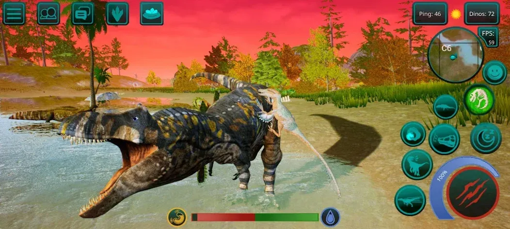 Взлом The Cursed Dinosaur Isle: Game  [МОД Бесконечные монеты] — последняя версия apk на Андроид screen 1