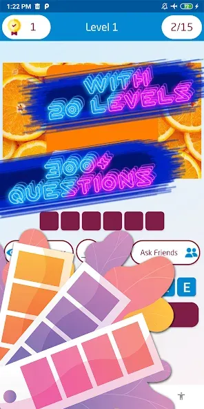 Скачать взломанную Guess the color game  [МОД Бесконечные деньги] — стабильная версия apk на Андроид screen 3