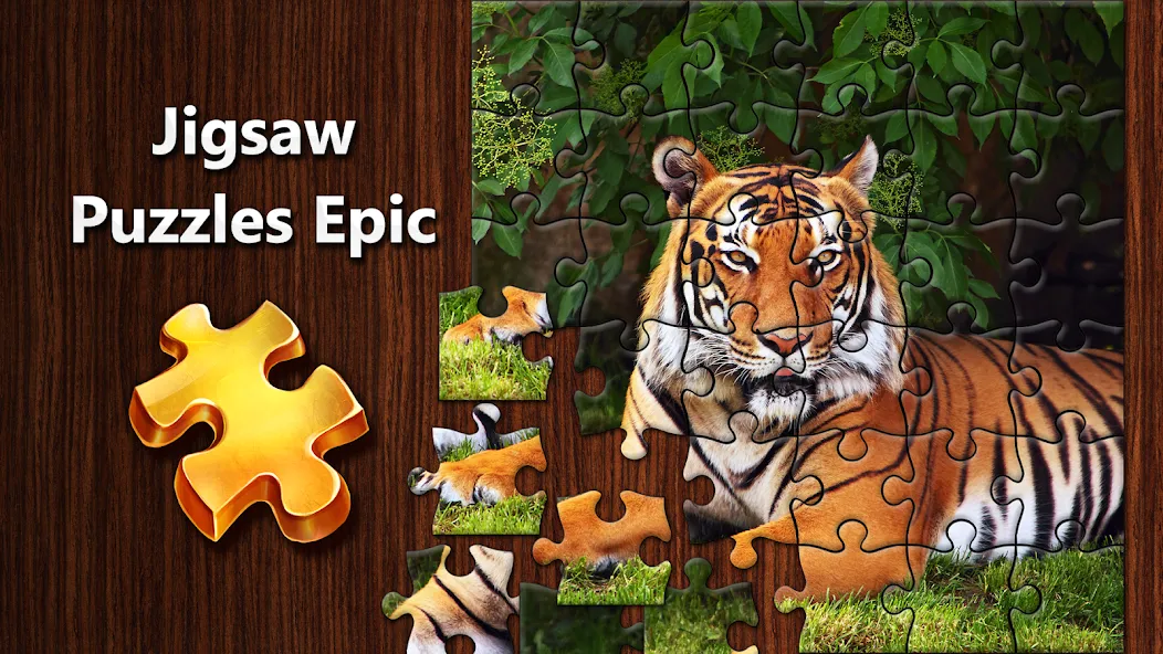 Взломанная Jigsaw Puzzles Epic  [МОД Много монет] — стабильная версия apk на Андроид screen 1