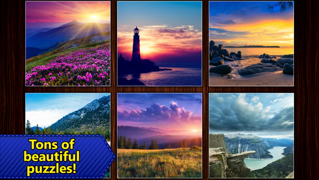 Взломанная Jigsaw Puzzles Epic  [МОД Много монет] — стабильная версия apk на Андроид screen 2