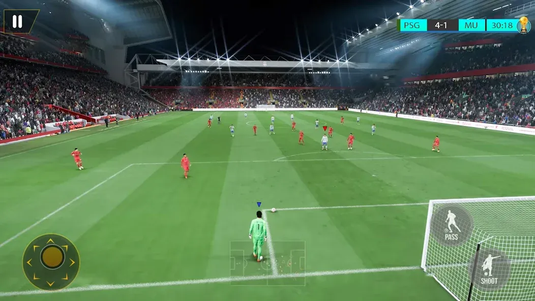 Скачать взломанную World football 2024 offline  [МОД Бесконечные монеты] — последняя версия apk на Андроид screen 3