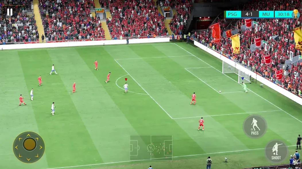 Скачать взломанную World football 2024 offline  [МОД Бесконечные монеты] — последняя версия apk на Андроид screen 5