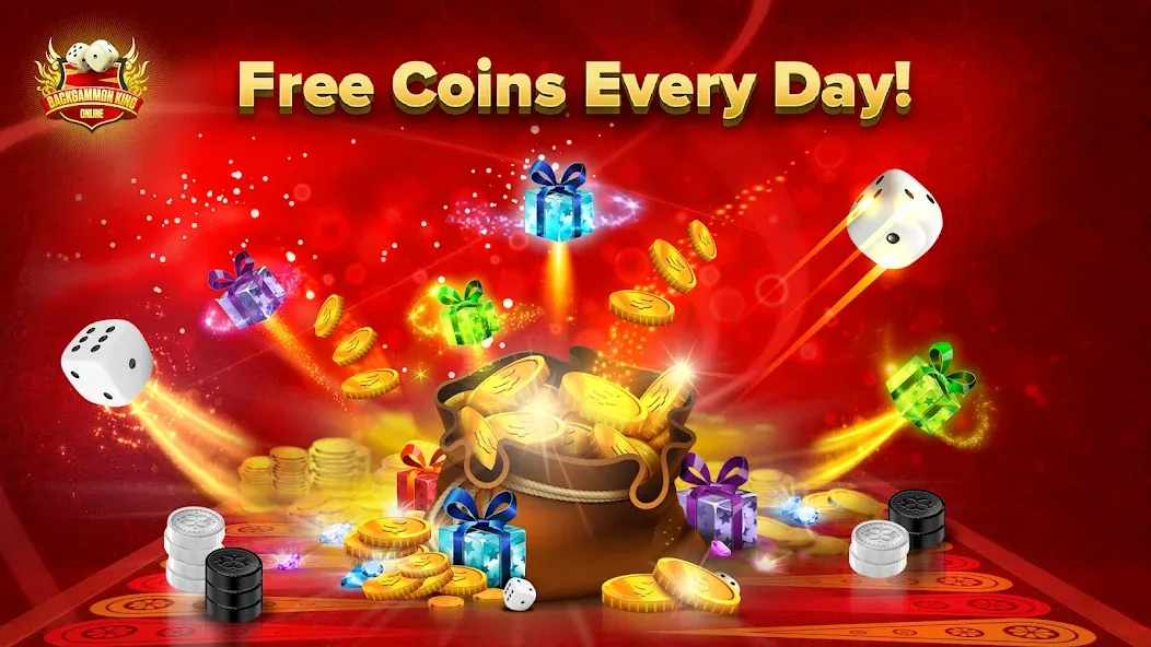 Скачать взломанную Backgammon King Online  [МОД Меню] — стабильная версия apk на Андроид screen 3