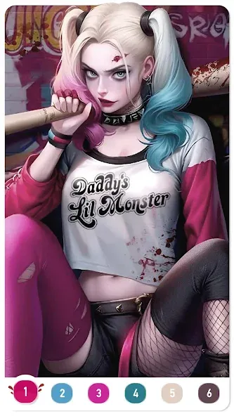 Скачать взлом Clown Color, Paint by number  [МОД Много монет] — стабильная версия apk на Андроид screen 1