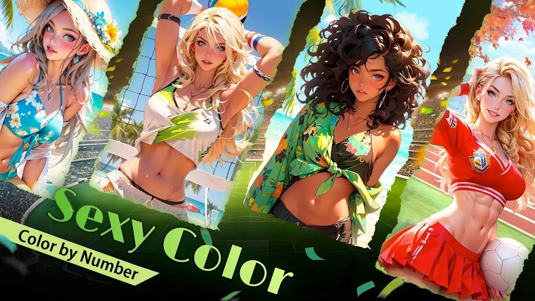 Скачать взлом Adult Sexy Coloring Games  [МОД Unlocked] — последняя версия apk на Андроид screen 3