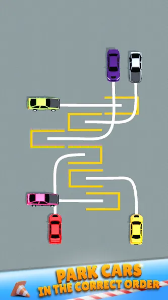 Взломанная Parking Order!  [МОД Меню] — стабильная версия apk на Андроид screen 1