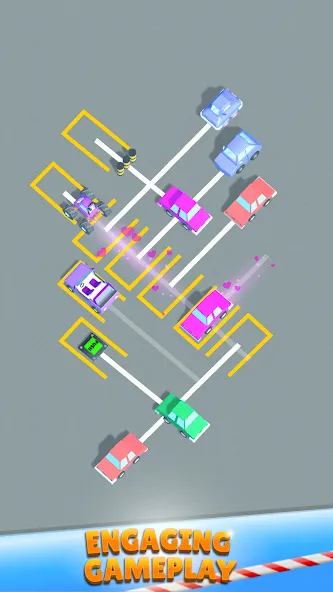 Взломанная Parking Order!  [МОД Меню] — стабильная версия apk на Андроид screen 3