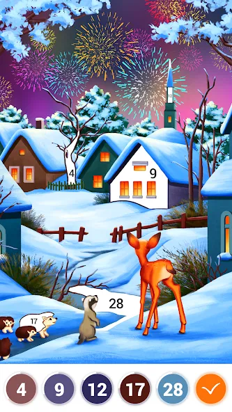 Скачать взлом Art Coloring — Color by Number  [МОД Unlimited Money] — стабильная версия apk на Андроид screen 2