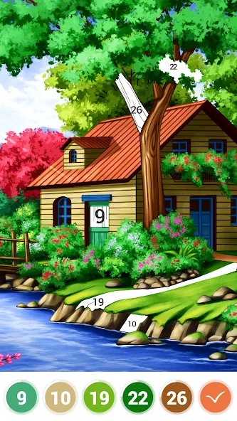 Скачать взлом Art Coloring — Color by Number  [МОД Unlimited Money] — стабильная версия apk на Андроид screen 3