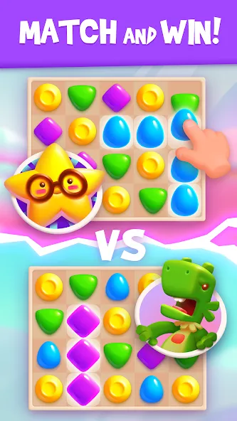 Скачать взлом Match Arena  [МОД Много монет] — стабильная версия apk на Андроид screen 1