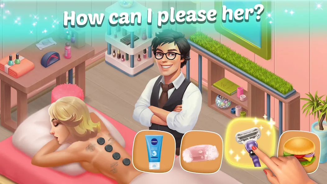 Скачать взлом Family Hotel: love & match-3 (Фэмели Отель)  [МОД Бесконечные монеты] — последняя версия apk на Андроид screen 1