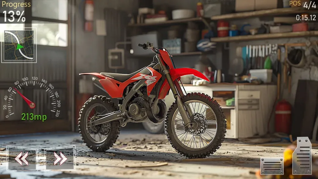 Скачать взлом Motocross MX Dirt Bike Games  [МОД Бесконечные деньги] — последняя версия apk на Андроид screen 1