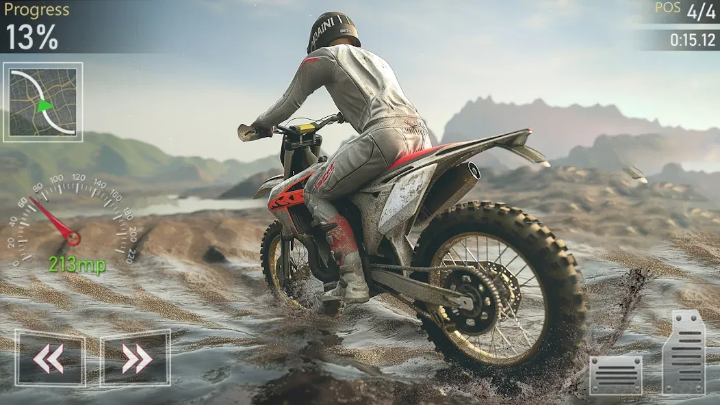 Скачать взлом Motocross MX Dirt Bike Games  [МОД Бесконечные деньги] — последняя версия apk на Андроид screen 3