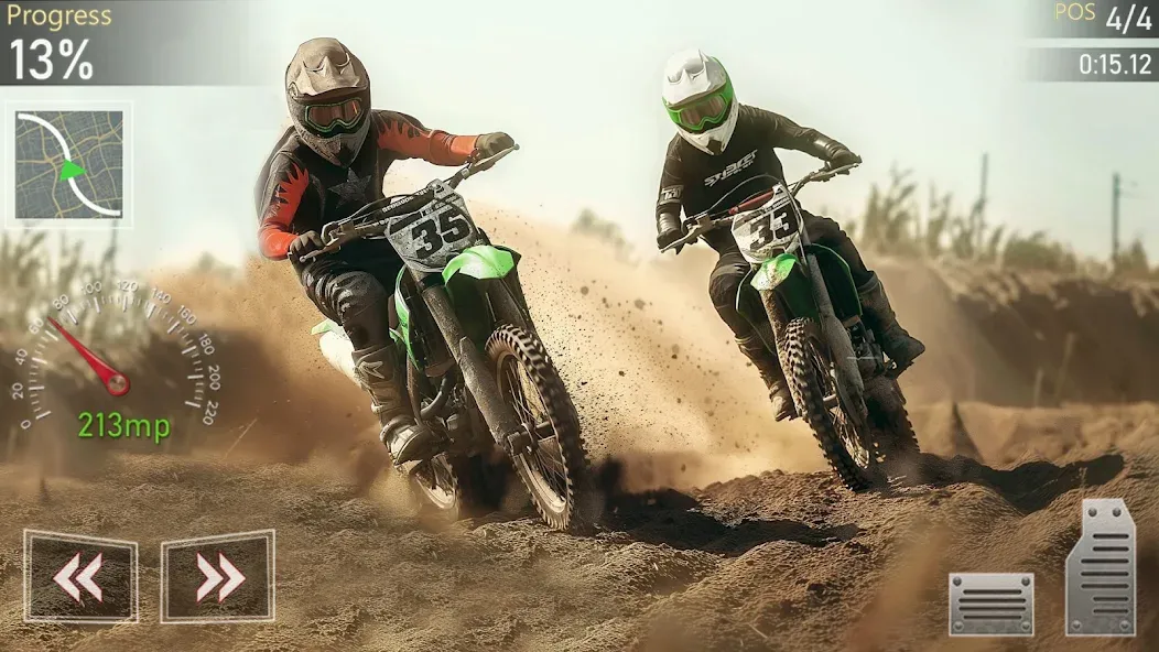 Скачать взлом Motocross MX Dirt Bike Games  [МОД Бесконечные деньги] — последняя версия apk на Андроид screen 4