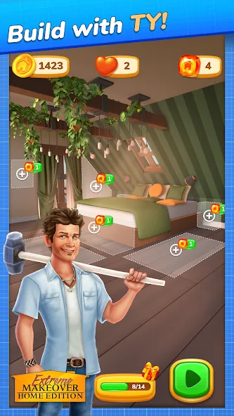 Взлом Extreme Makeover: Home Edition (Экстриммакеовер)  [МОД Бесконечные деньги] — стабильная версия apk на Андроид screen 5
