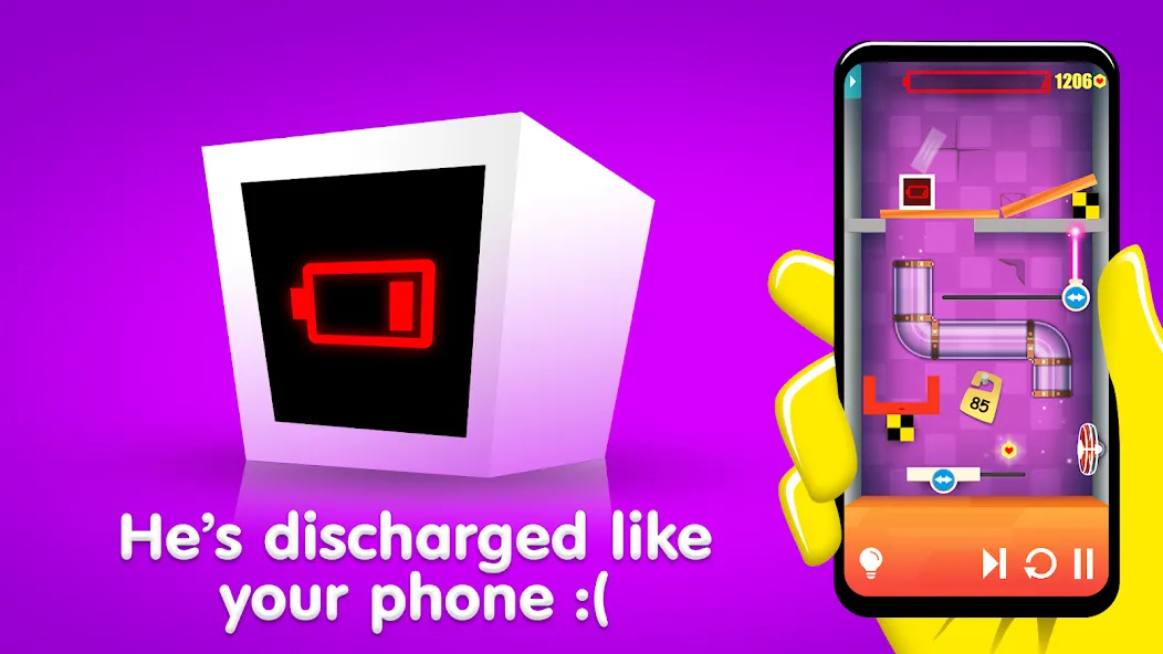 Скачать взлом Heart Box: physics puzzle game (Харт Бокс)  [МОД Меню] — стабильная версия apk на Андроид screen 2
