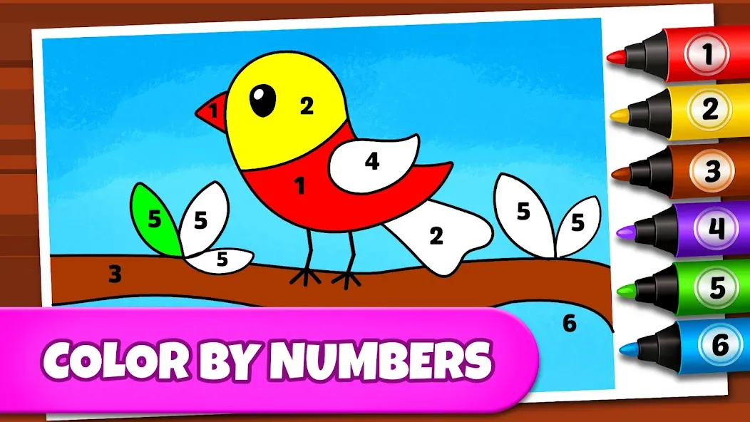 Скачать взломанную Coloring Games: Color & Paint  [МОД Много денег] — полная версия apk на Андроид screen 5