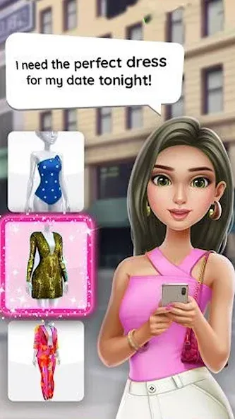 Скачать взломанную Fashion Makeover Stylist Game  [МОД Menu] — полная версия apk на Андроид screen 3