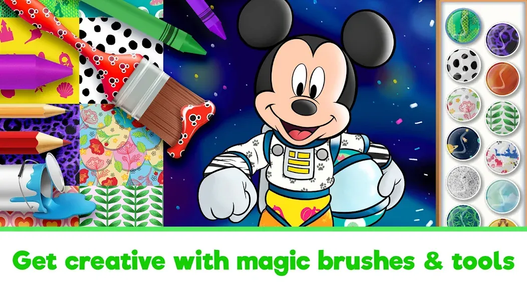 Взлом Disney Coloring World (Дисней)  [МОД Много денег] — последняя версия apk на Андроид screen 2
