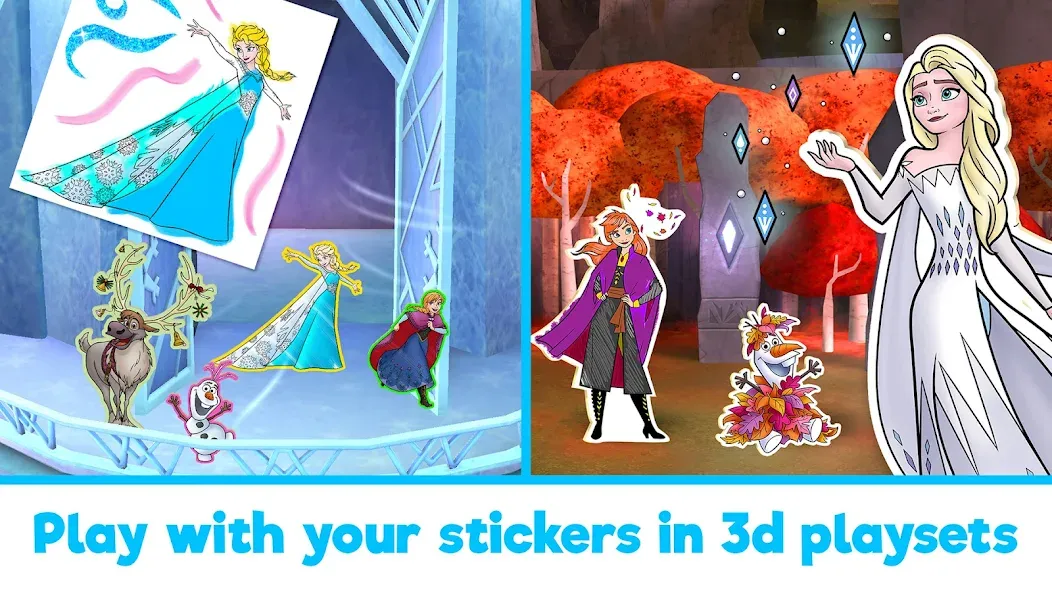 Взлом Disney Coloring World (Дисней)  [МОД Много денег] — последняя версия apk на Андроид screen 3